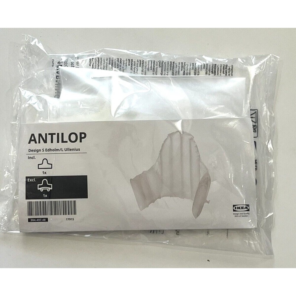 IKEA Antilop Inflatable Support Cushion White High Chair Pillow 304.497.48 NEW
